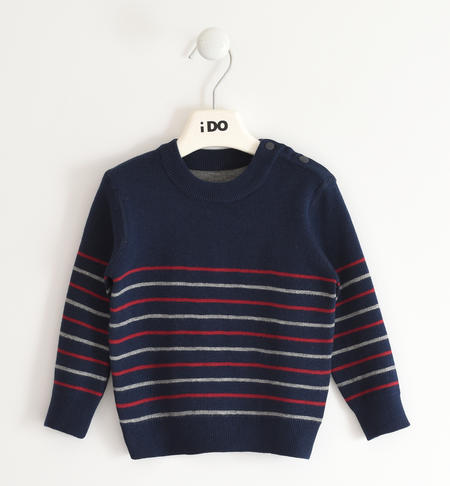 Reversible boy sweater from 9 months to 8 years iDO NAVY-3885