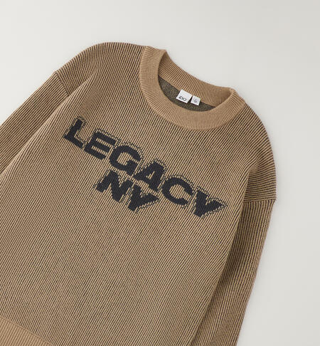 Pullover iDO per ragazzo BEIGE-0414