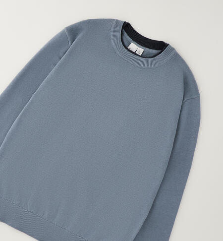 Pullover per ragazzo GRIGIO -3882