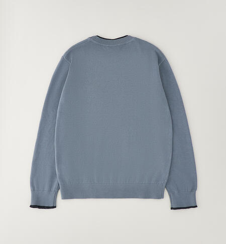 Pullover per ragazzo GRIGIO -3882