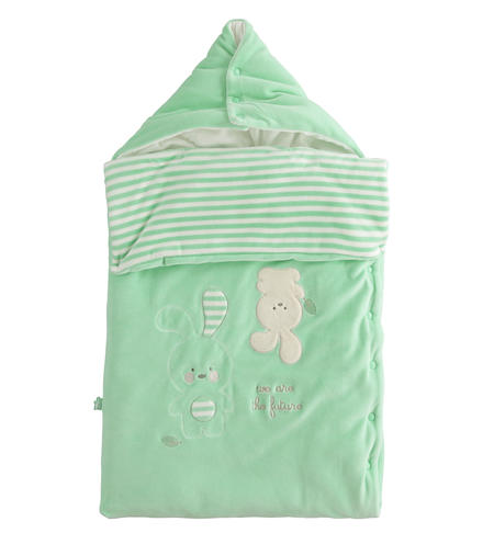 Sacco nanna neonato - da 0 a 6 mesi iDO  VERDE CHIARO-4846