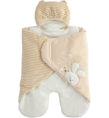 Baby sleeping bag from 0 to 9 months iDO BEIGE-1033