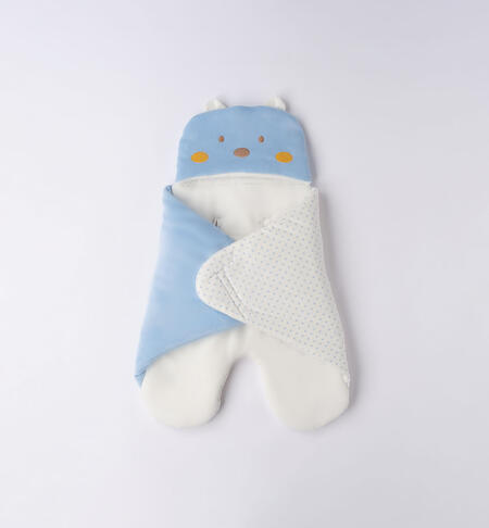 iDO sleeping bag for babies from newborn to 9 months AZZURRO-3872