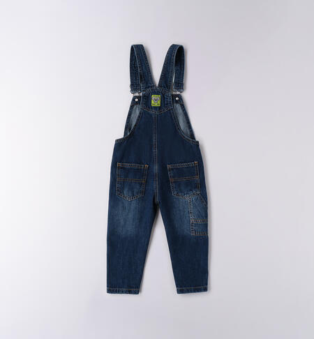 Salopette bambino STONE WASHED MEDIUM BLUE -7044