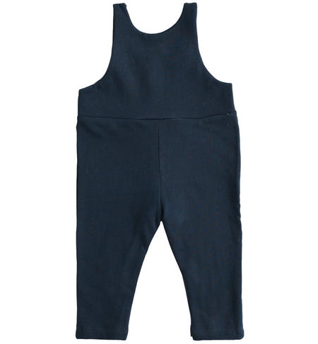 Cotton baby boy dungarees from 1 to 24 months iDO NAVY-3885