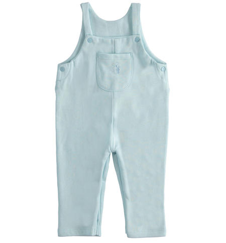 Cotton baby boy dungarees from 1 to 24 months iDO SKY-3871