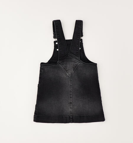 iDO girls' dungarees NERO-7990