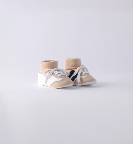 Scarpine neonato iDOMini ECRU'-0164