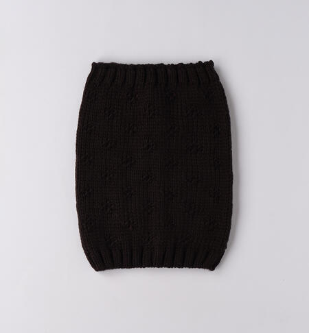 Sciarpa anello ragazza iDO NERO-0658