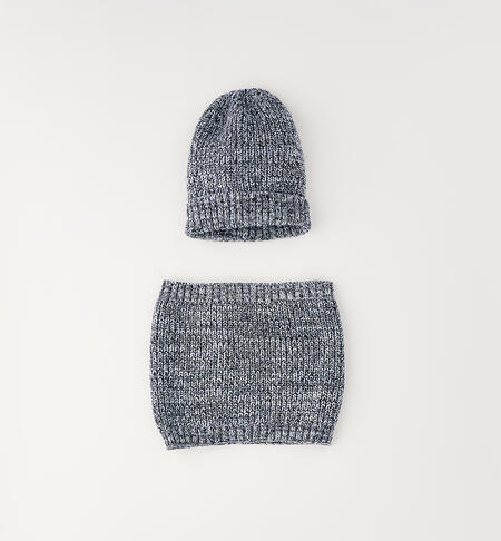 Sciarpa e Cappello bambino AZZURRO