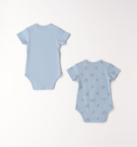 Newborn baby bodysuit set L.BLUE-3964