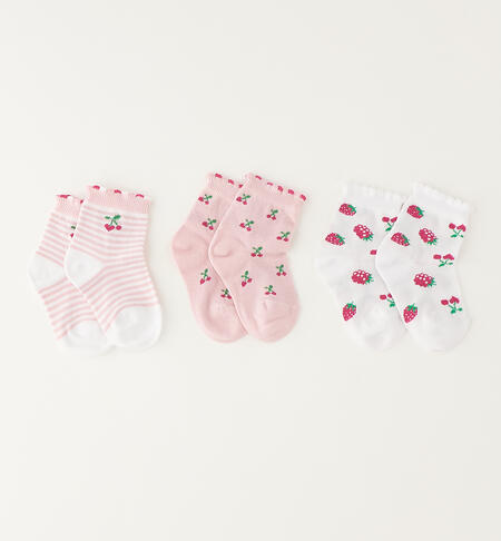 Baby girl sock set PINK