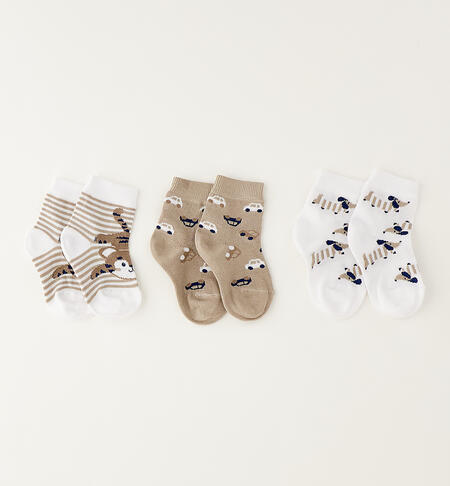 Set calze da neonato BIANCO