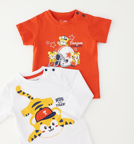 Set Magliette per bimbo ORANGE-2217