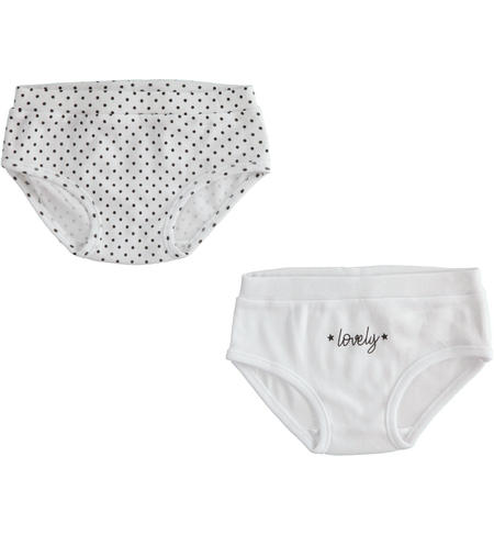 Boy¿s cotton briefs  from 3 to 14 years by iDO BIANCO-NERO-8057