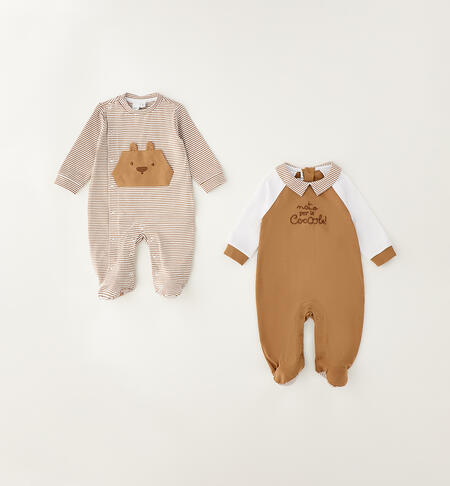 Baby romper set BEIGE