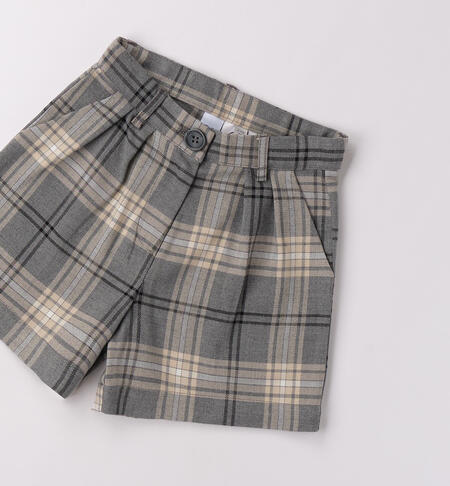 Short da bambina GRIGIO MELANGE-8970