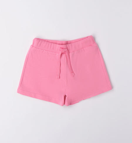 Shorts 100% cotone ragazza da 8 a 16 anni iDO ROSA BUBBLE-2421