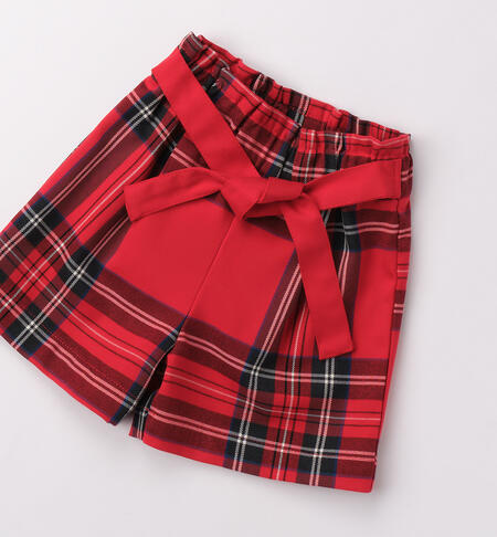 Girls¿ Christmas shorts ROSSO-2253