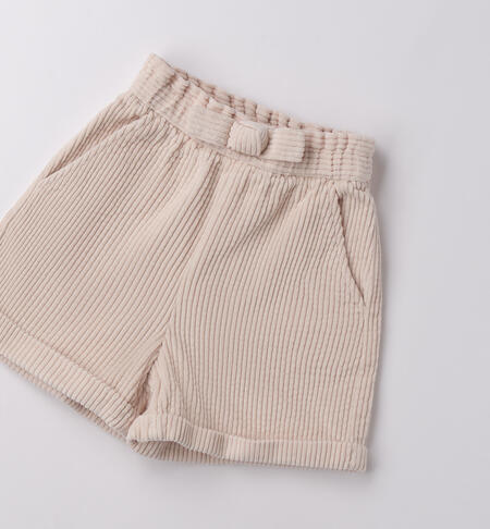 Shorts da bambina CRYSTAL GRAY-2911