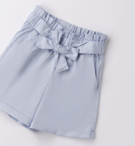 Shorts da bambina iDO AZZURRO-3811