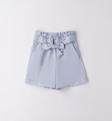 Shorts da bambina iDO AZZURRO-3811