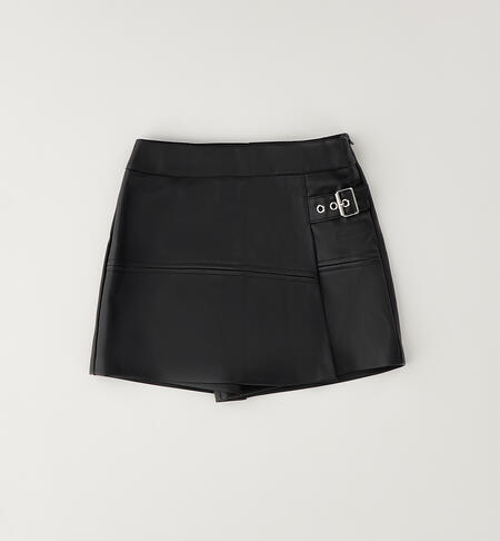 Shorts da bambina NERO-0658
