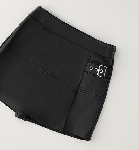 Shorts da bambina NERO-0658