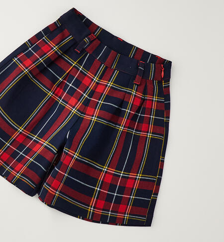Shorts Natale bambina ROSSO-2253