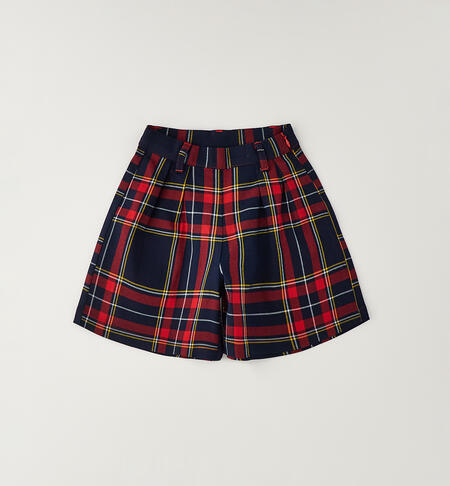 Shorts Natale bambina ROSSO-2253