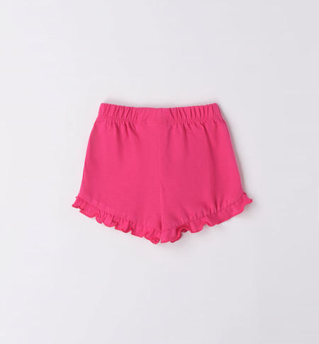 iDO baby girl shorts from 1 to 24 months FUXIA-2437