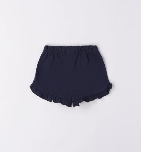iDO baby girl shorts from 1 to 24 months NAVY-3854