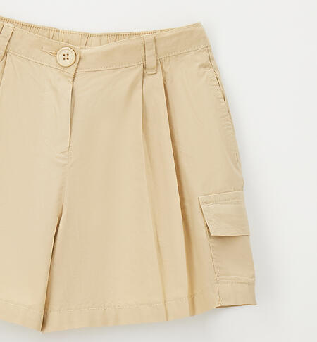 Shorts per bambina BEIGE-0743