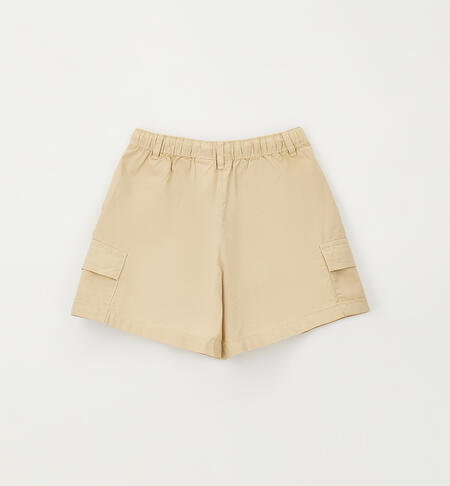 Shorts per bambina BEIGE-0743