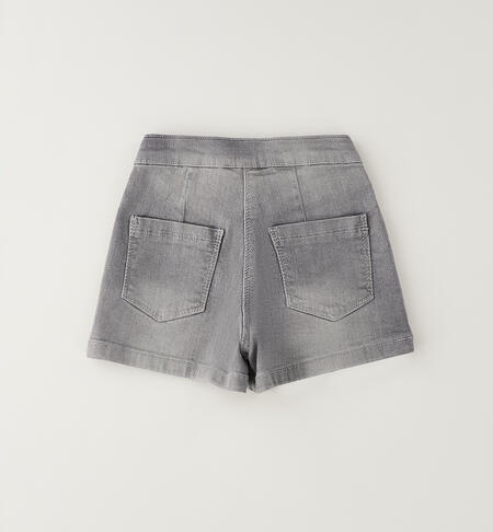Shorts per bambina DENIM MEDIUM GREY-7998