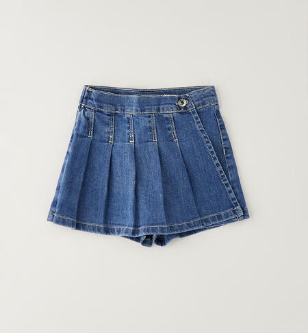 Shorts per bambina BLU