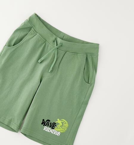 Shorts per ragazzo iDO VERDE SALVIA-4921