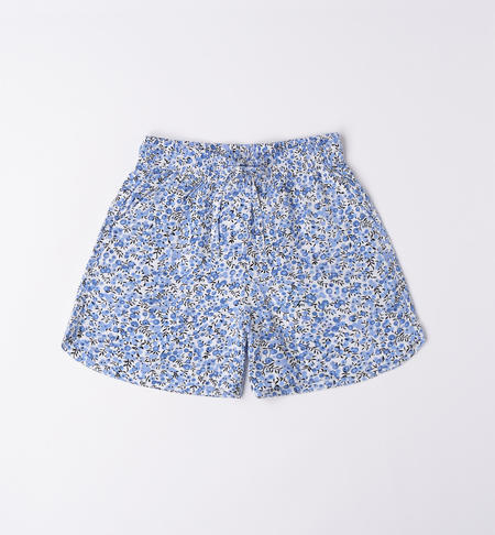 Shorts ragazza fantasie varie BIANCO