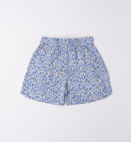 Shorts ragazza fantasie varie da 8 a 16 anni iDO BIANCO-AZZURRO-6VP5