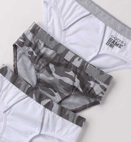 Slip per bambino GRIGIO-GRIGIO-6BTZ