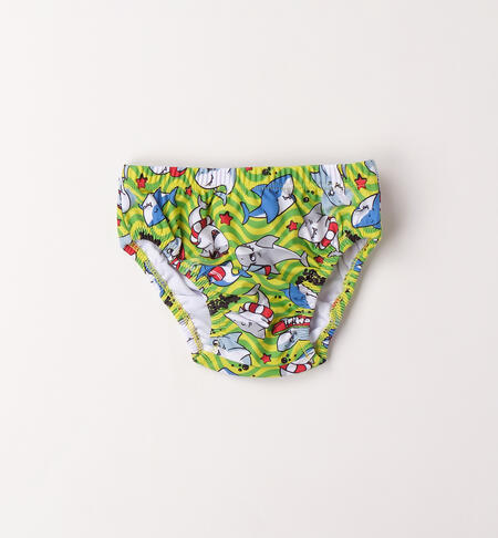 Children's swim shorts GREEN