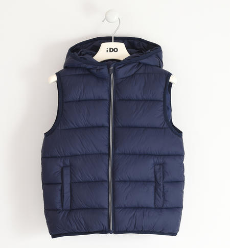 Boy¿s vest with hood from 8 to 16 years by iDO NAVY-3854