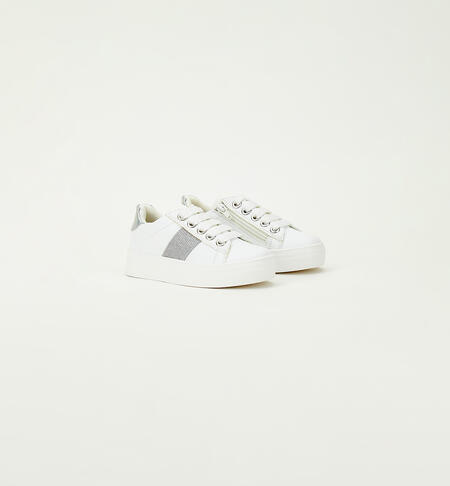 Sneakers per ragazza BIANCO
