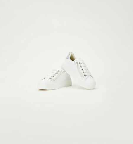 Sneakers per ragazza BIANCO-0113