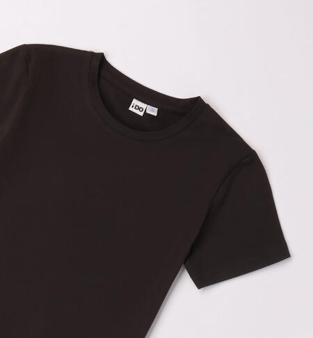 iDO T-shirt for boys from 8 to 16 years NERO-0658