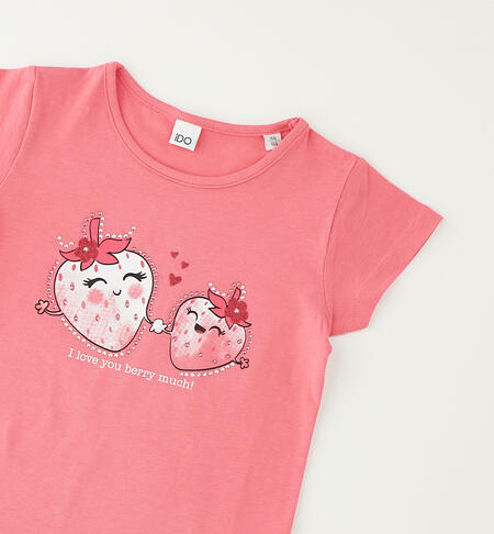 Girls' printed T-shirt ROSA-2325