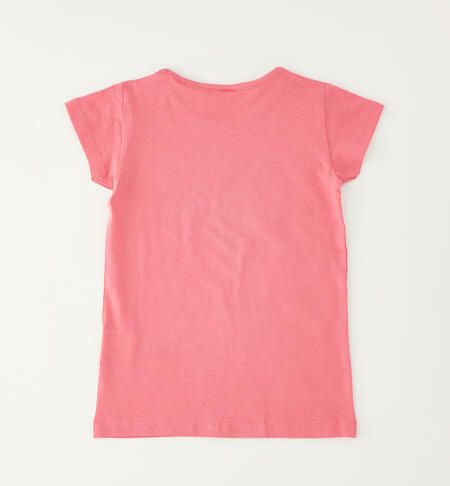 T-shirt bambina con stampa ROSA-2325