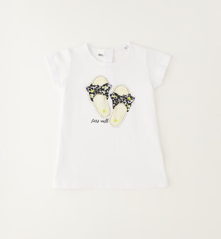iDO girls' T-shirt BIANCO-0113