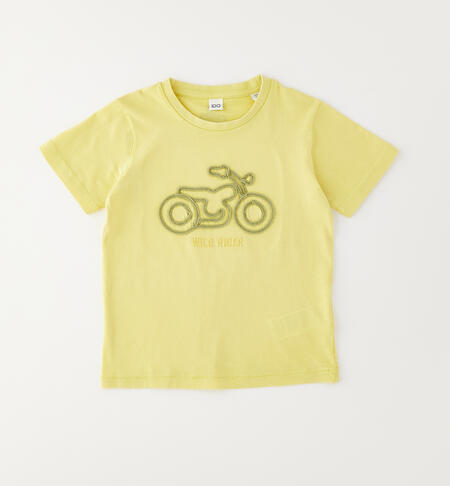 100% cotton children's T-shirts YELLOW