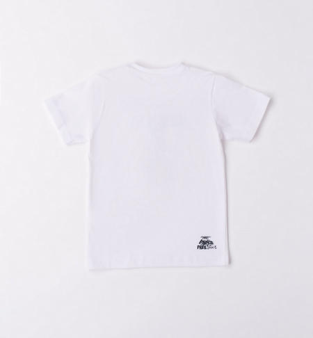 T-shirt bambino con orso da 9 mesi a 8 anni iDO BIANCO-0113